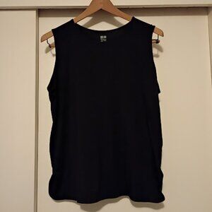Uniqlo x Theory AIRism Sleeveless Top Black – Size M
